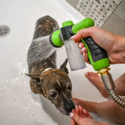 Transform Bath Time with the 3-Mode Adjustable Pet Shower Nozzle Gun - Effortless Soap and Foam Sprayer for Dogs!