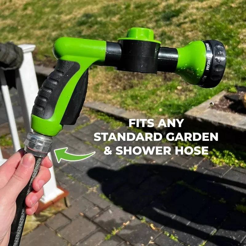 Transform Bath Time with the 3-Mode Adjustable Pet Shower Nozzle Gun - Effortless Soap and Foam Sprayer for Dogs!