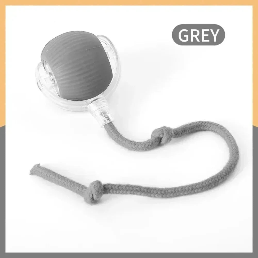 Introducing the Purr-fect Playmate: The Cat's Whisker Automatic Rolling Ball Toy – Rechargeable Fun That Imitates a Cheeky Mouse!