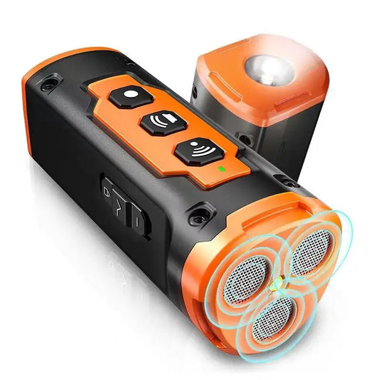 Ultimate 2023 Ultrasonic Dog Training Device - Rechargeable Bark Deterrent with LED Flashlight for Effective Dog Behavior Control