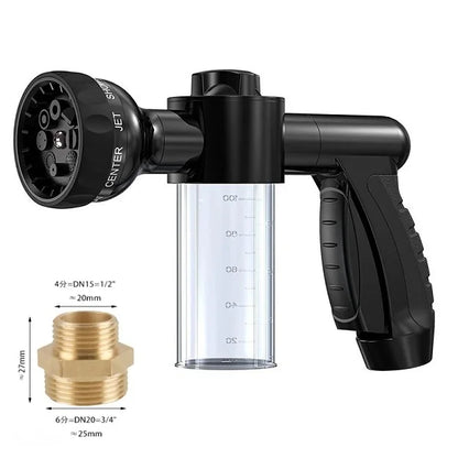 Transform Bath Time with the 3-Mode Adjustable Pet Shower Nozzle Gun - Effortless Soap and Foam Sprayer for Dogs!