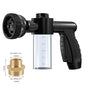 Transform Bath Time with the 3-Mode Adjustable Pet Shower Nozzle Gun - Effortless Soap and Foam Sprayer for Dogs!