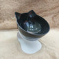 Elevated Non-Slip Double Cat Bowls with Incline Stand - Ideal Feeding Solution for Cats and Kittens